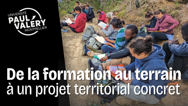De la formation au terrain à un projet territorial concret