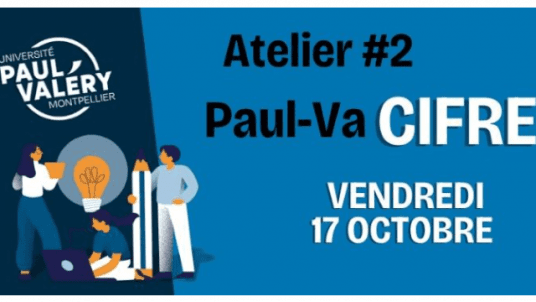 📢 Atelier Paul Va CIFRE #2